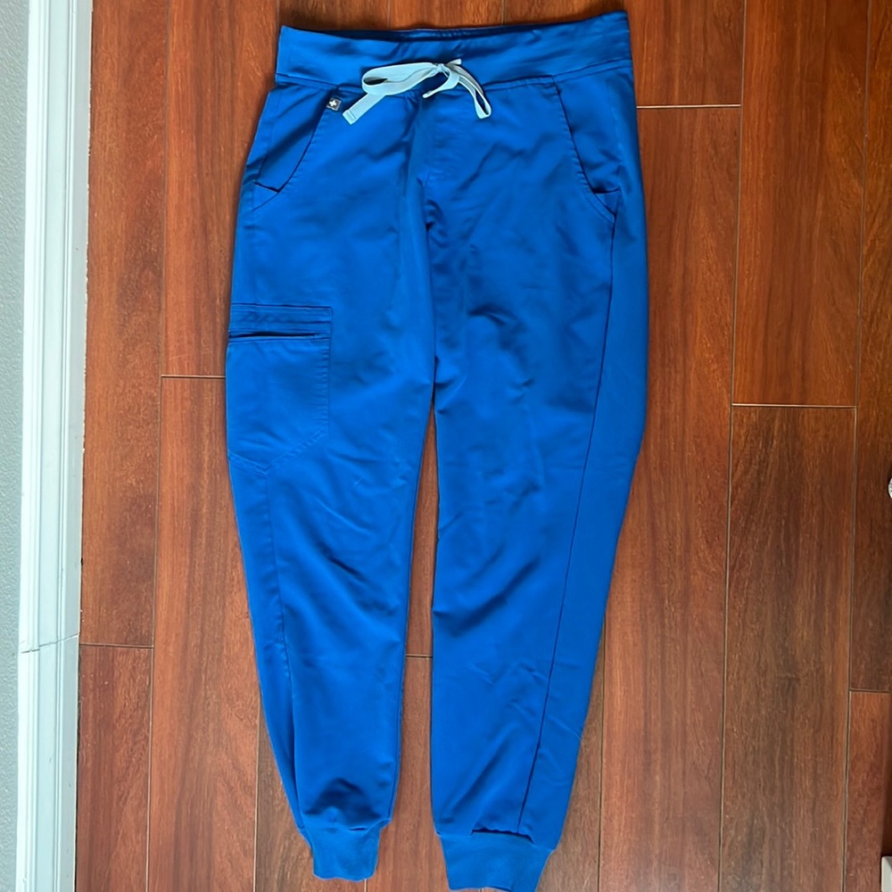 Figs Zamora royal blue scrub bottoms